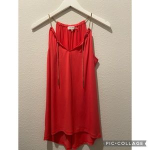 Calvin Klein XS top with gold chain straps